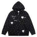 Love polka dot cardigan sweater retro jacket
