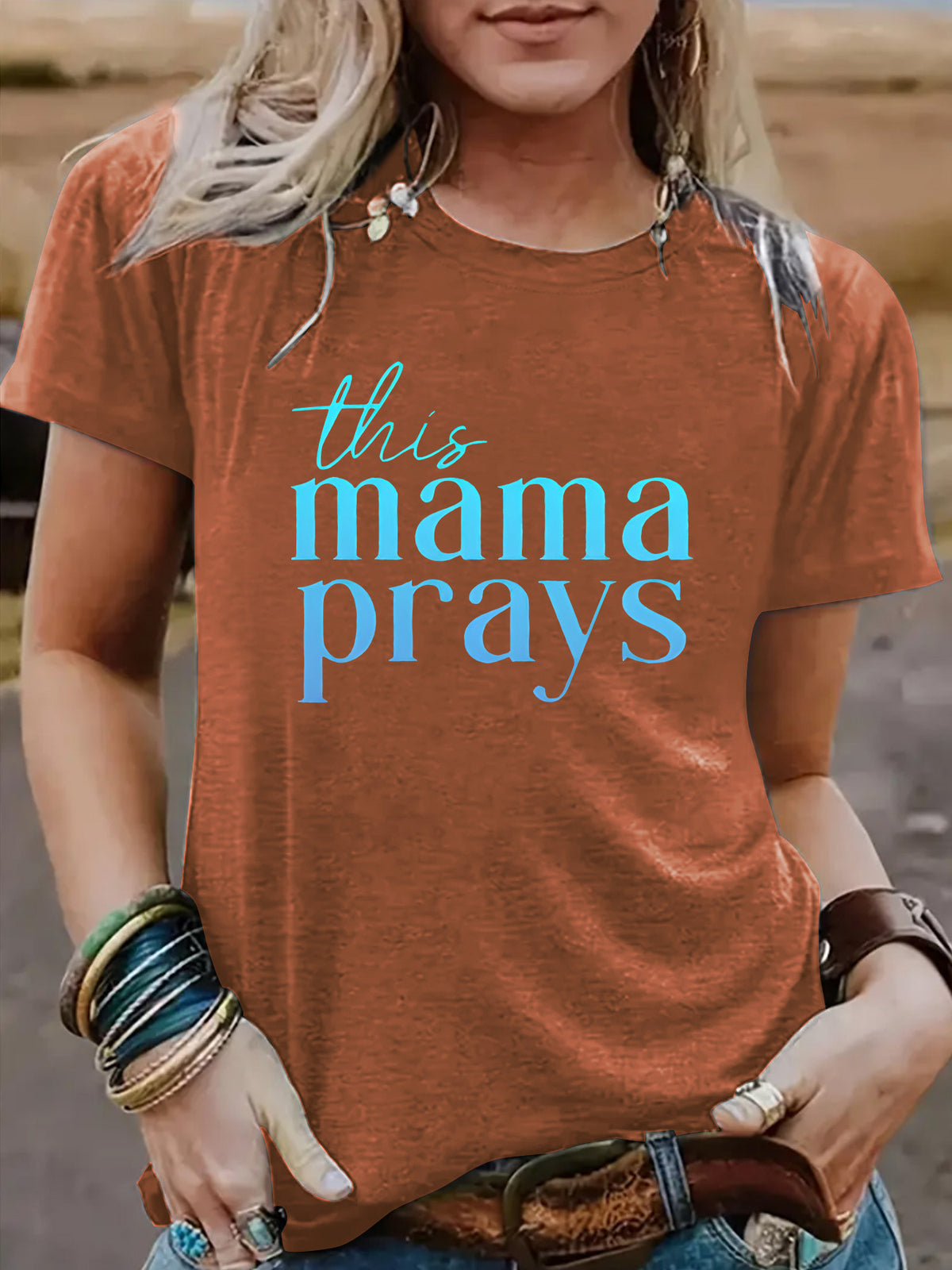 This mother prays for short sleeves