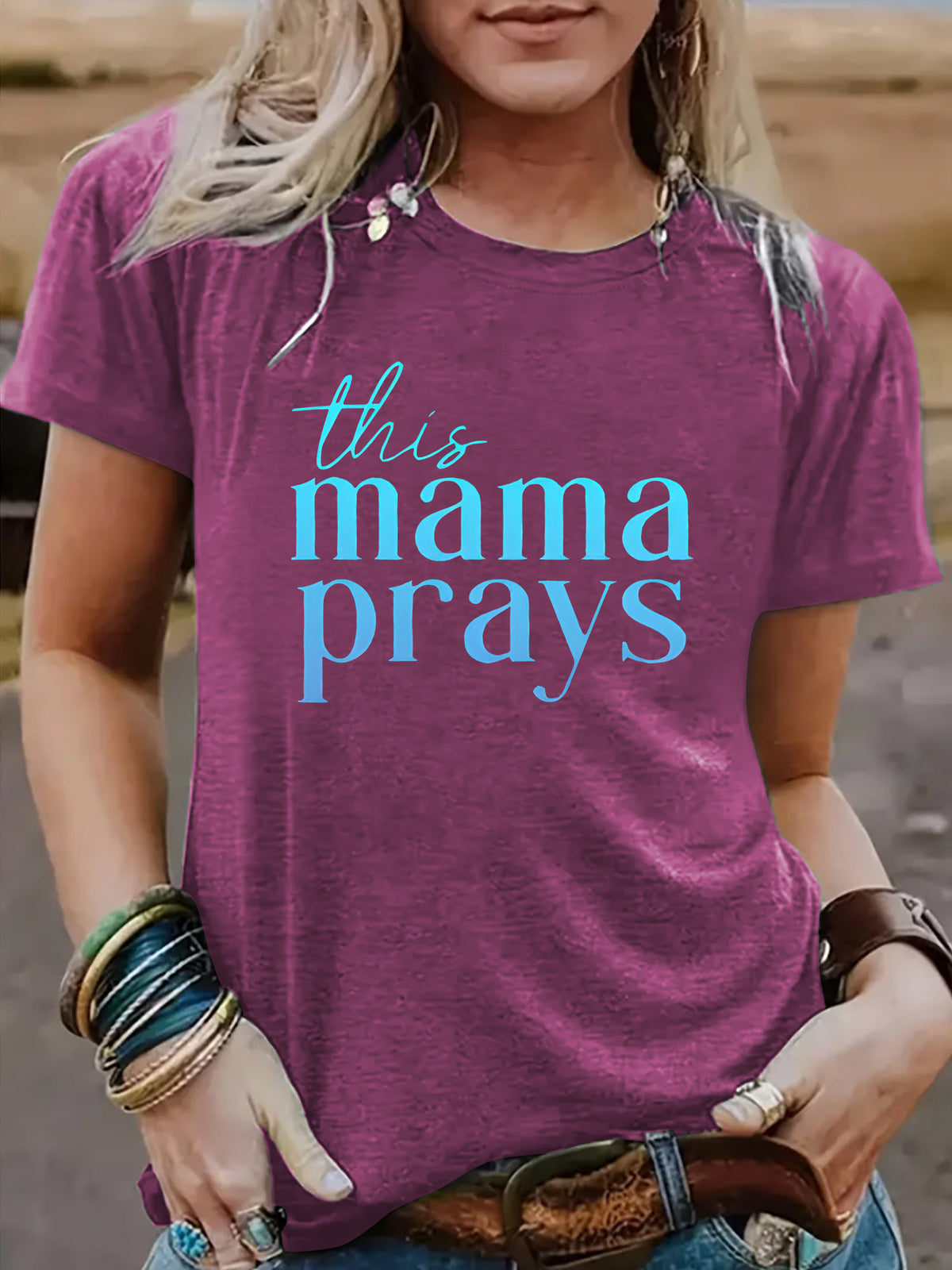 This mother prays for short sleeves