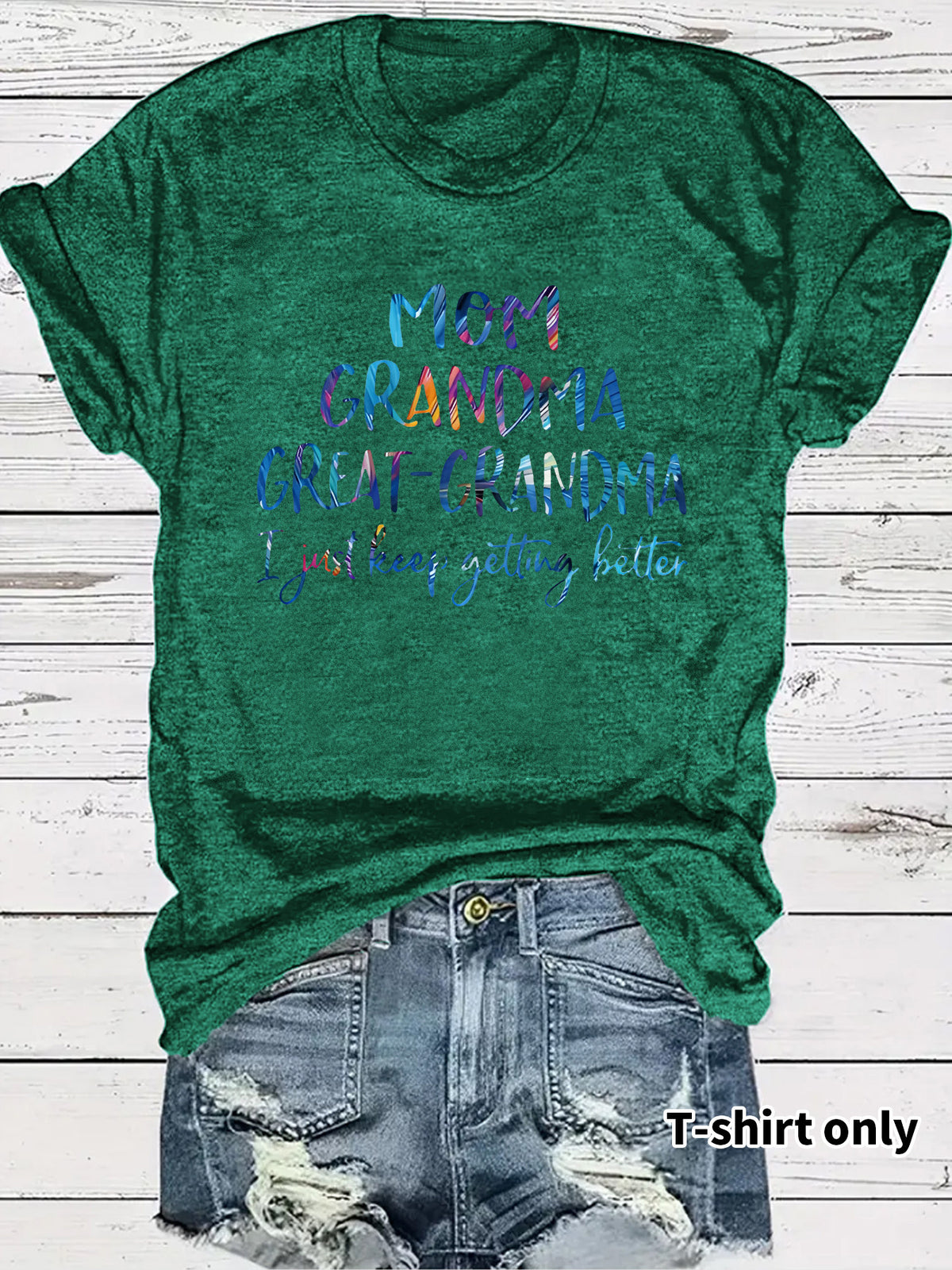 T-shirt female mother grandmother
