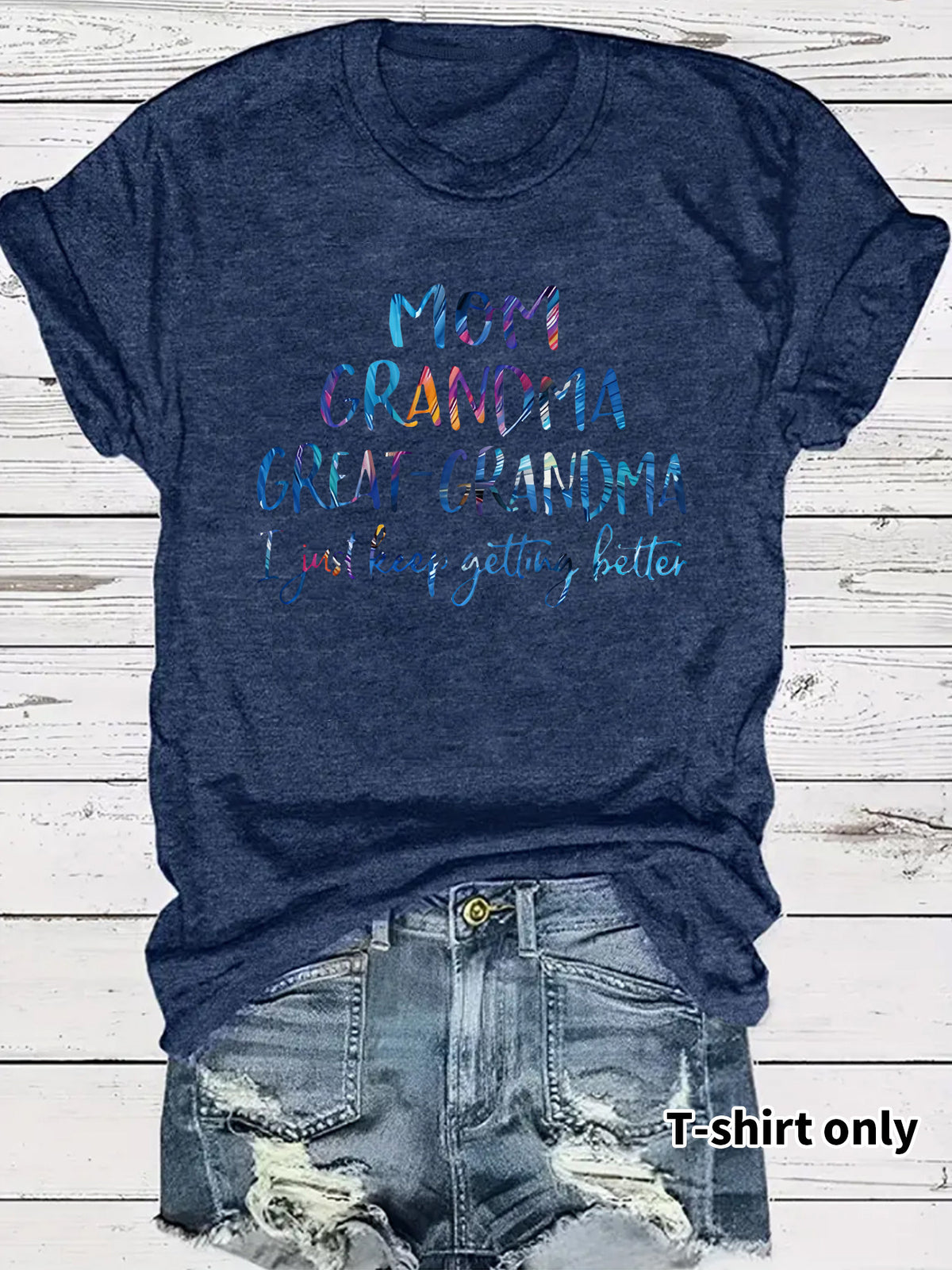 T-shirt female mother grandmother