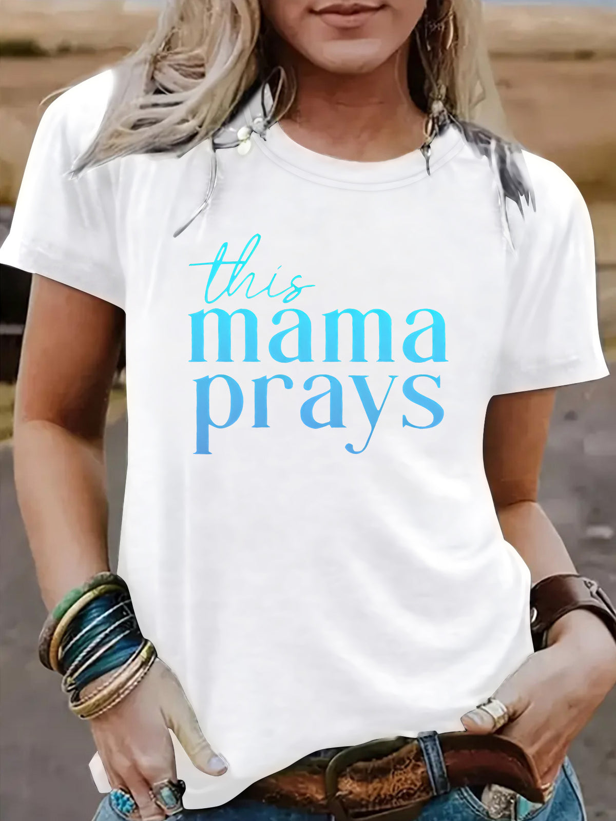 This mother prays for short sleeves
